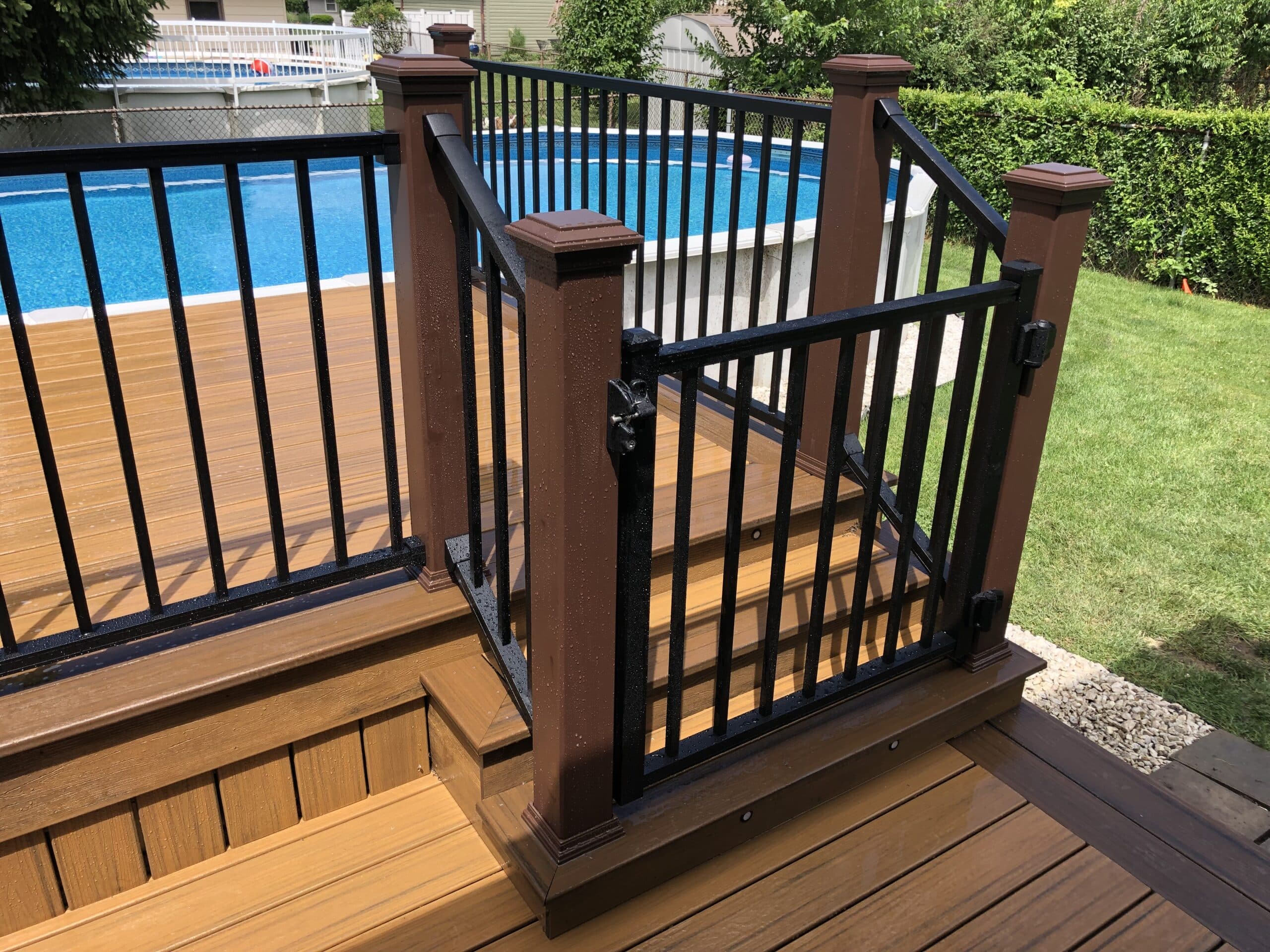 new lenox il pool deck gate
