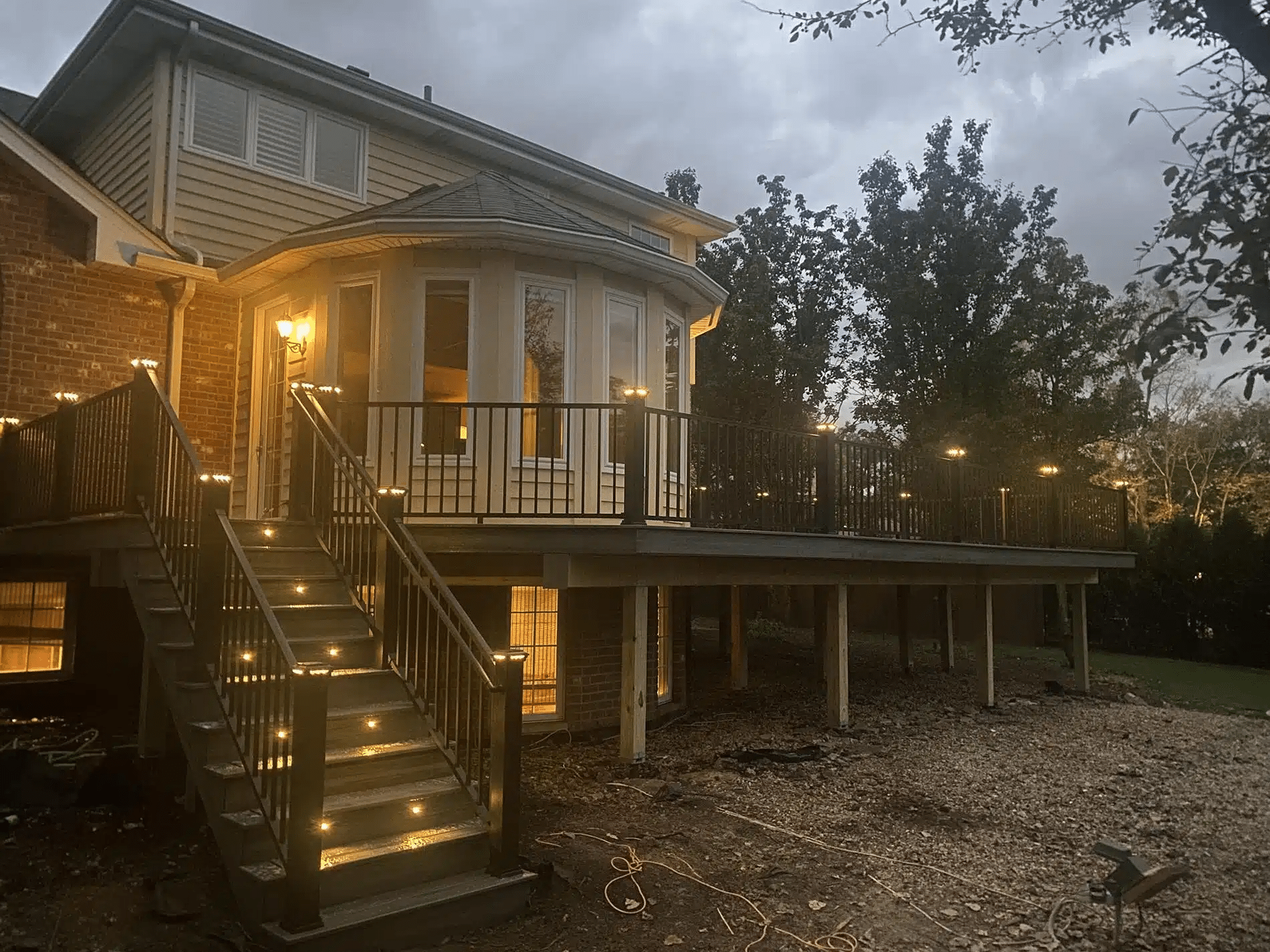 deck lighting