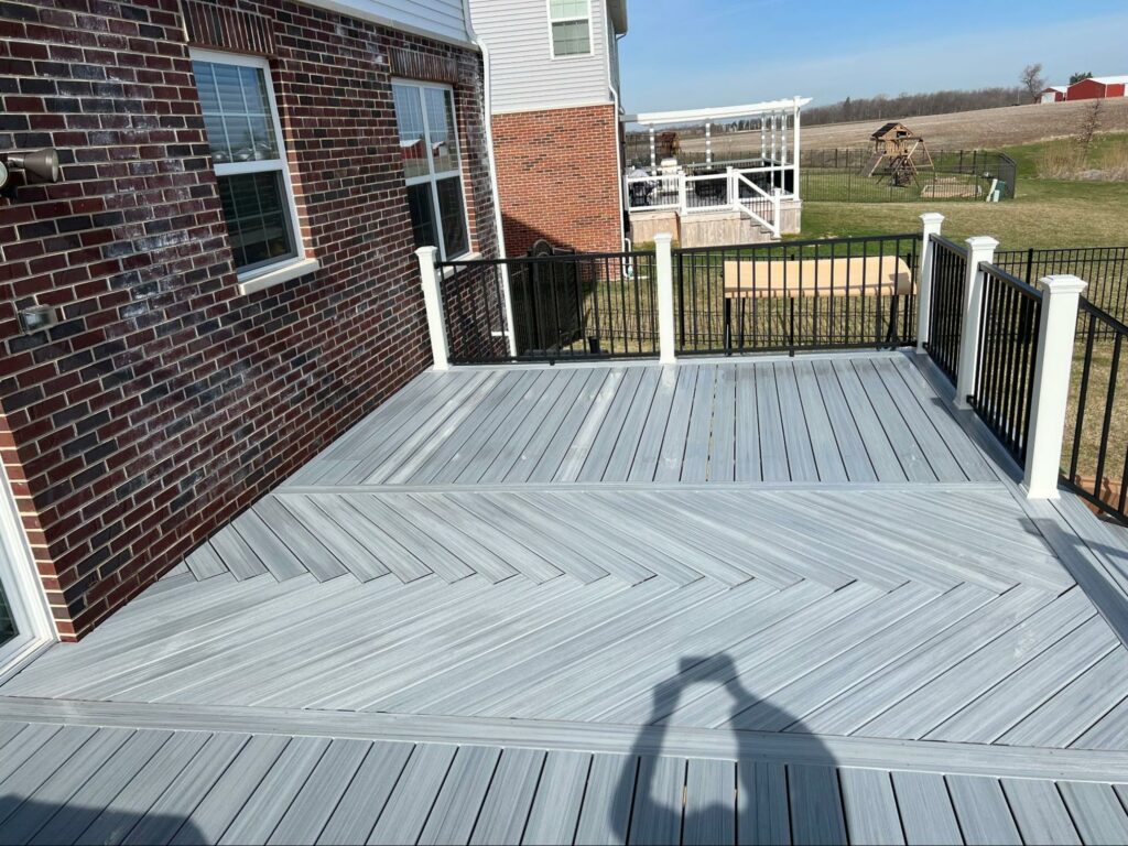 Resurfacing existing deck with on sale composite