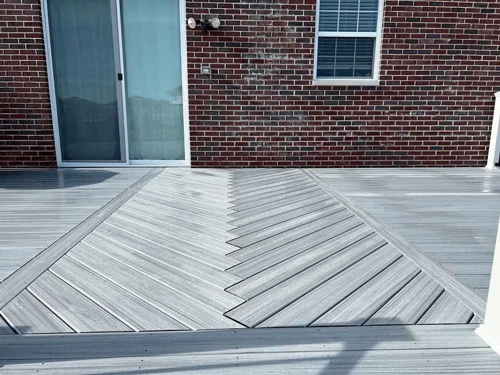 deck resurfacing project