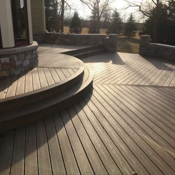 curved deck